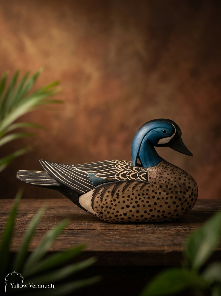 Wooden Duck Table Artefact