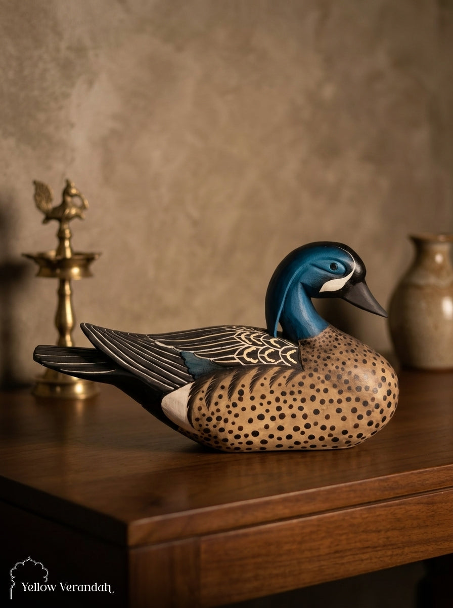 Wooden Duck Table Artefact