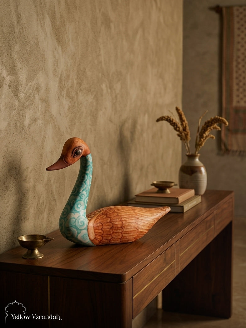 Wooden Duck Table Artefact