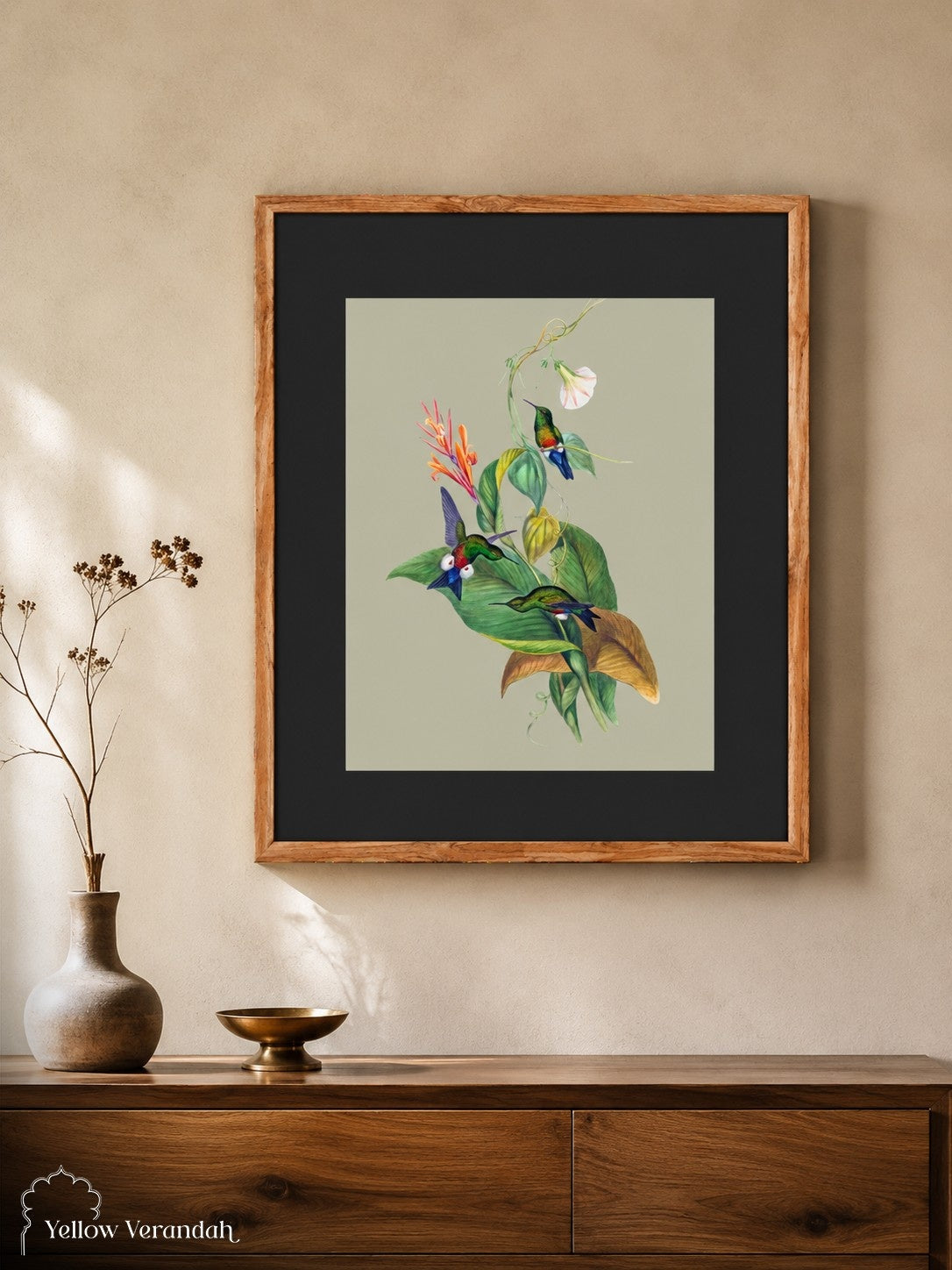 Limited Print Wall Frame - Birds Series