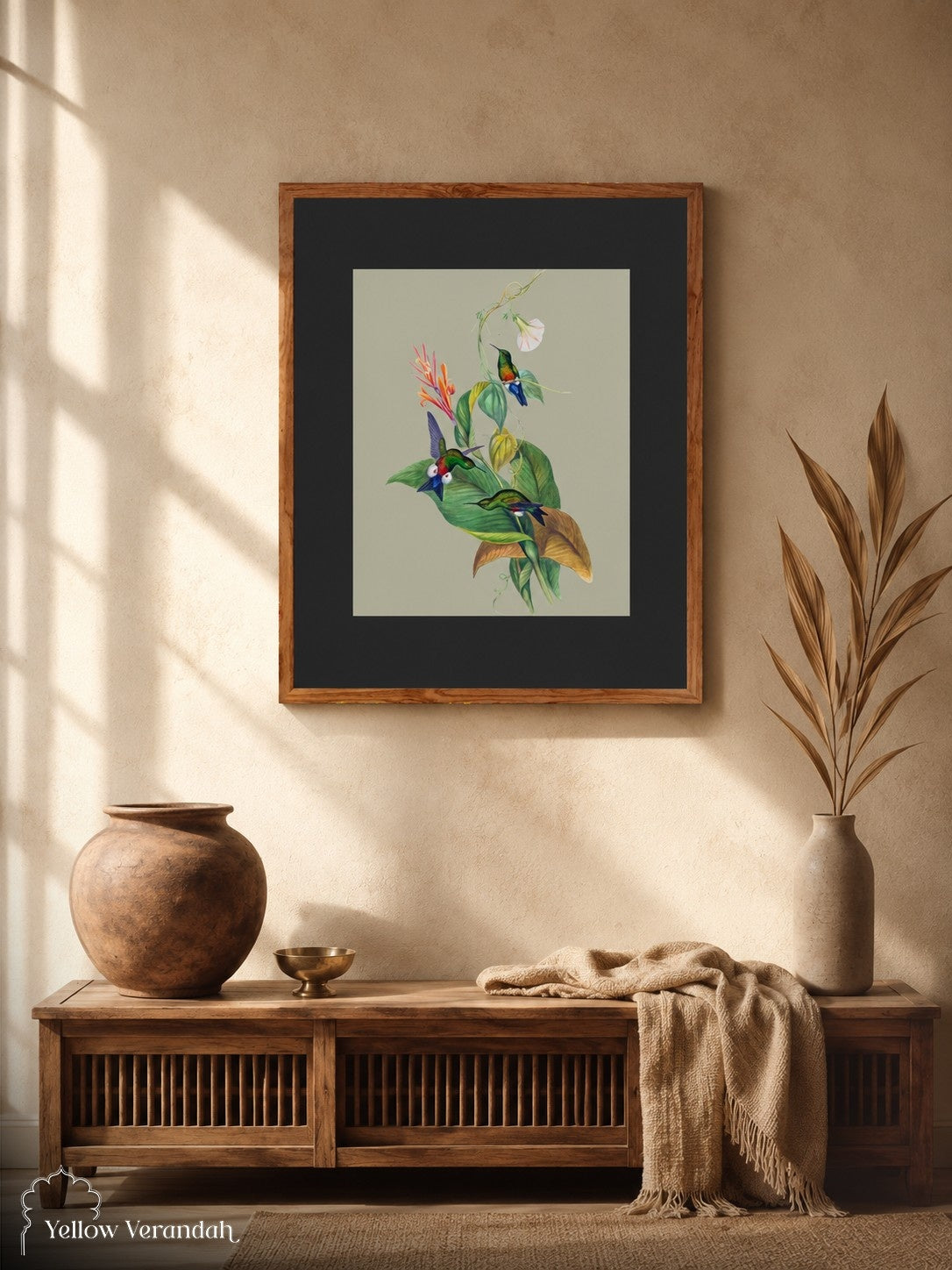 Limited Print Wall Frame - Birds Series