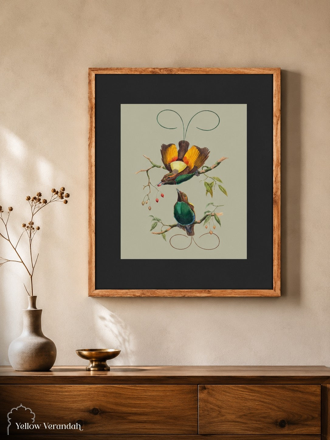 Limited Print Wall Frame - Birds Series