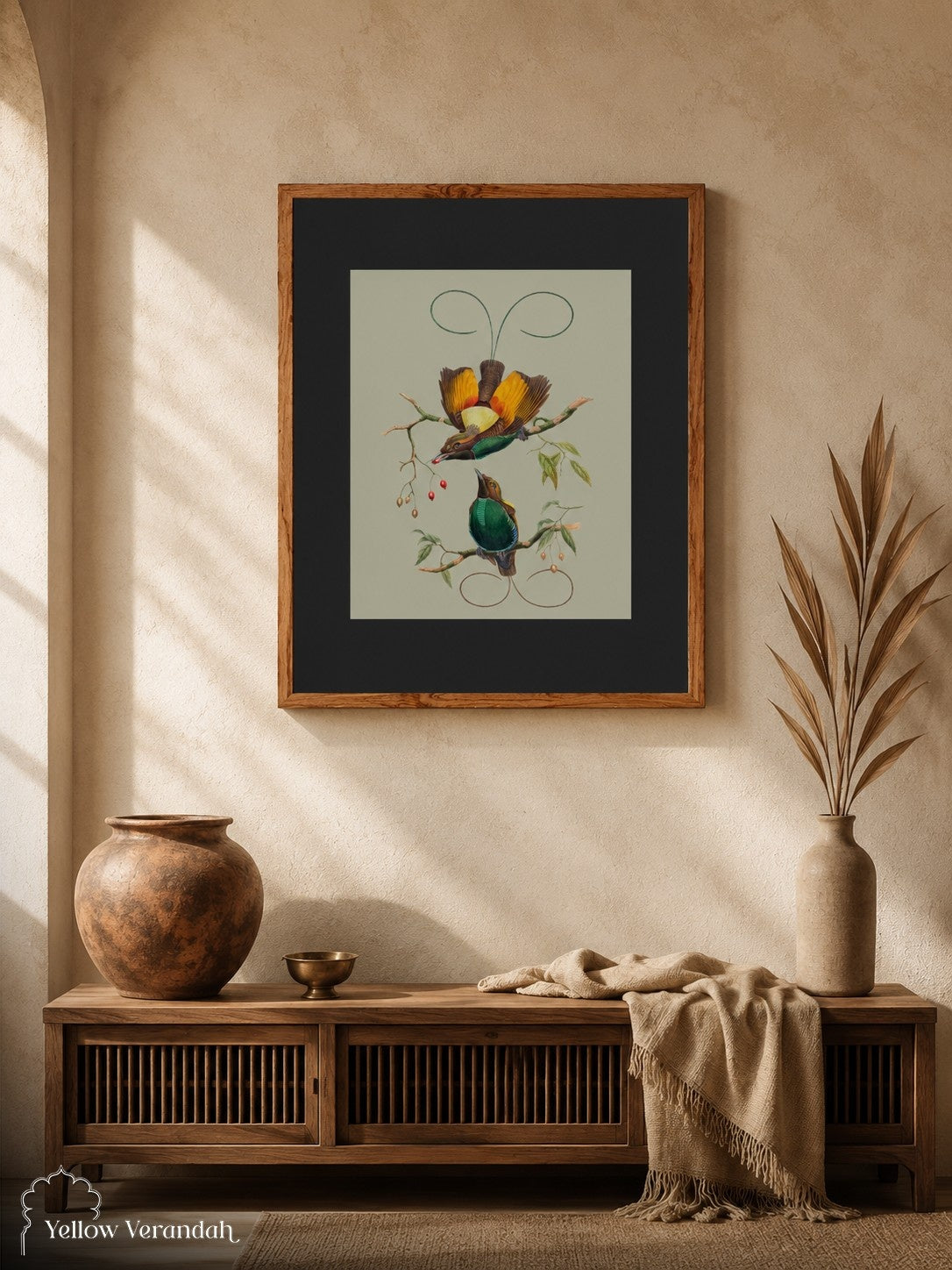 Limited Print Wall Frame - Birds Series