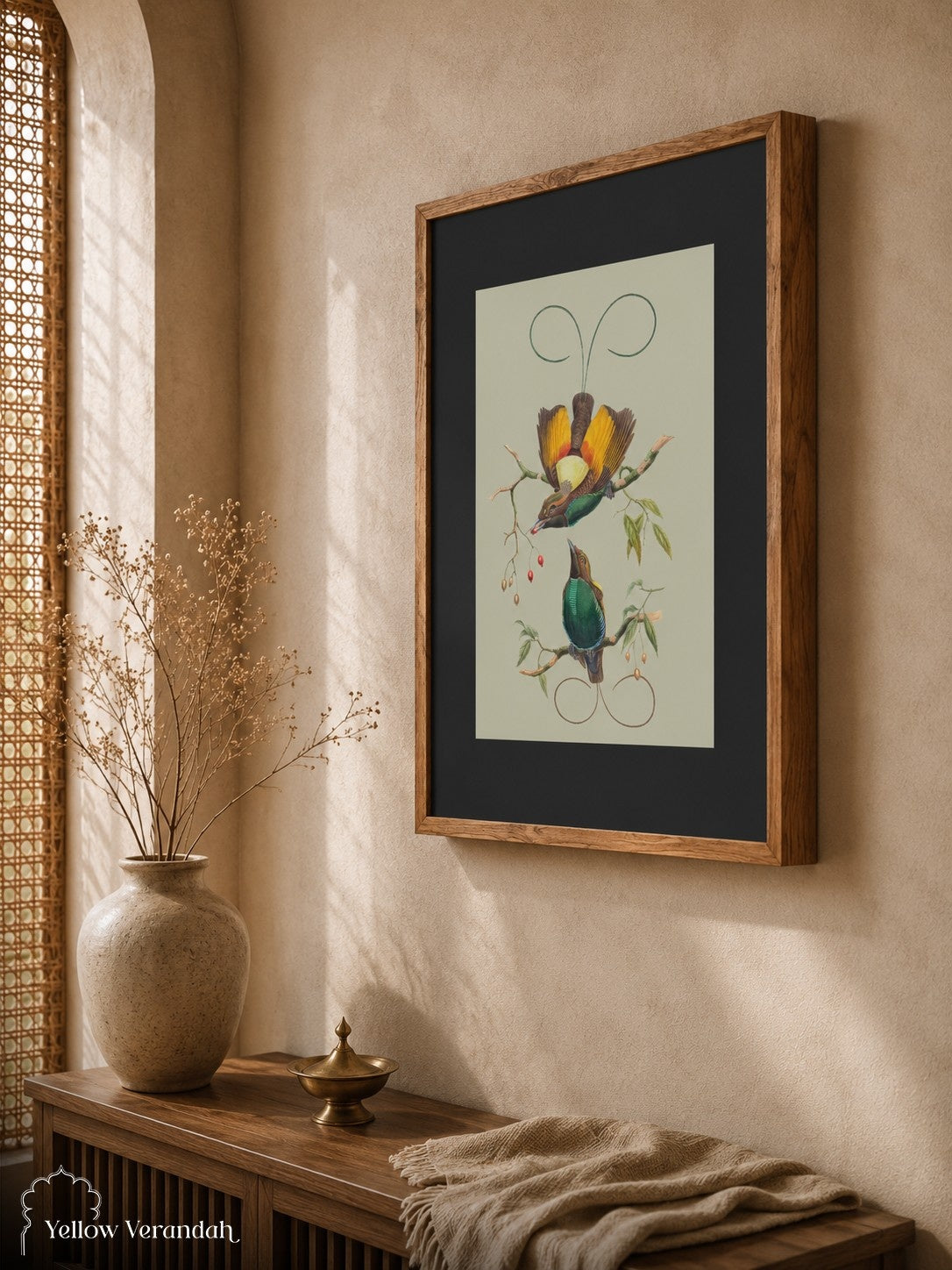 Limited Print Wall Frame - Birds Series