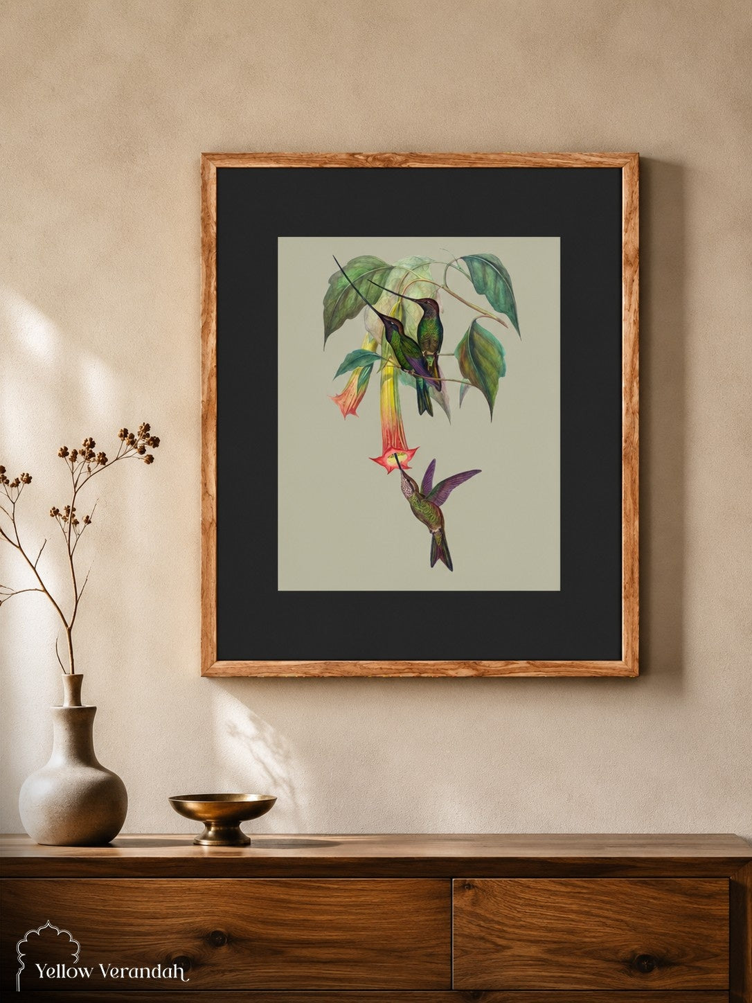 Limited Print Wall Frame - Birds Series