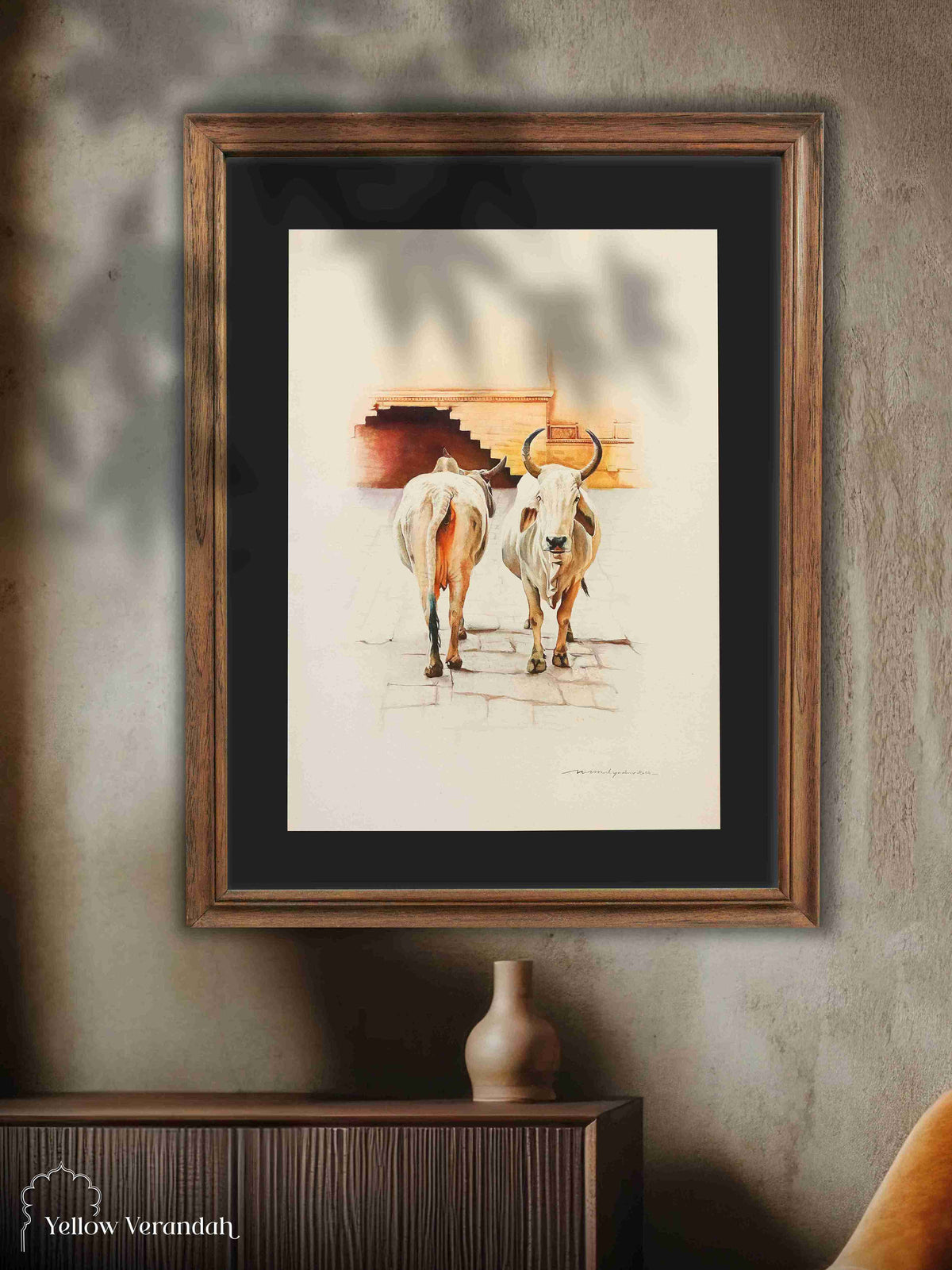 Limited Print Wall Frame - Village Series