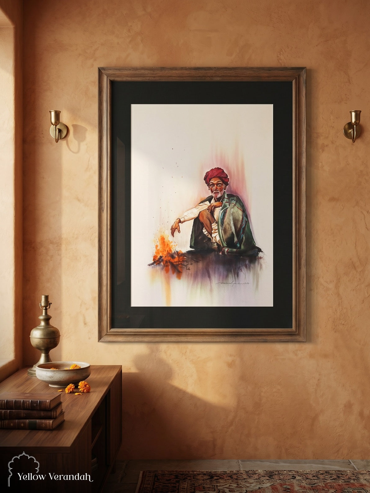 Limited Print Wall Frame - Village Series
