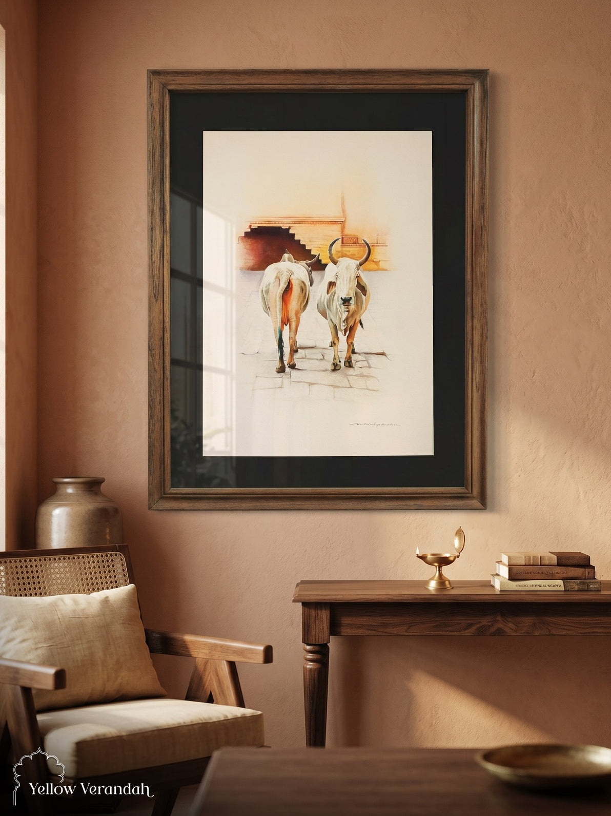 Limited Print Wall Frame - Village Series
