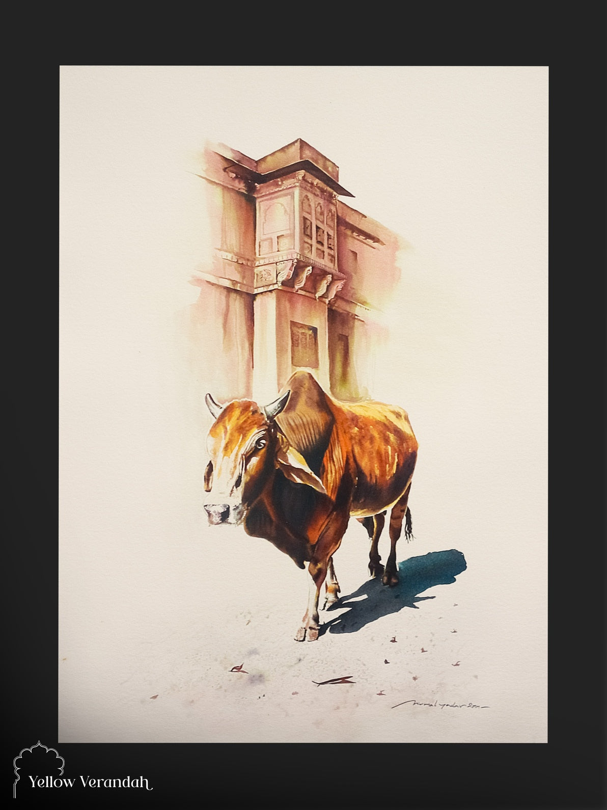 Limited Print Wall Frame - Village Series