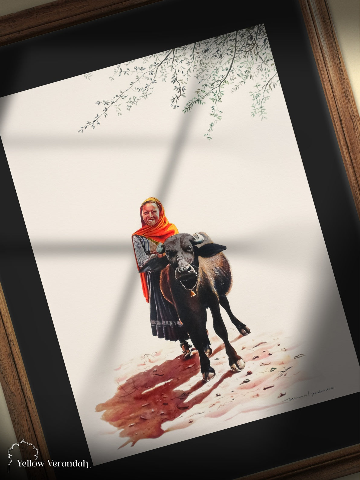 Limited Print Wall Frame - Village Series