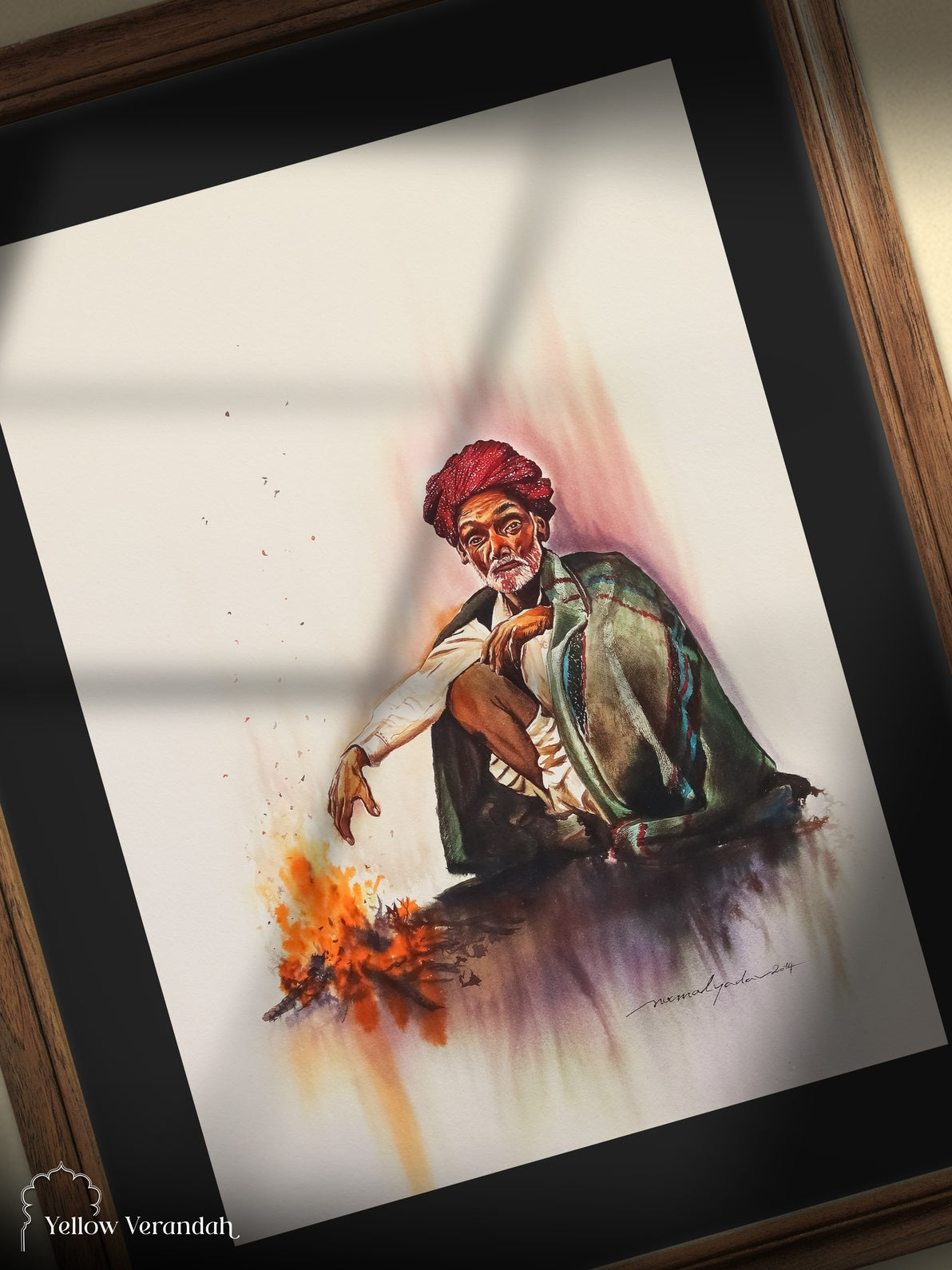 Limited Print Wall Frame - Village Series