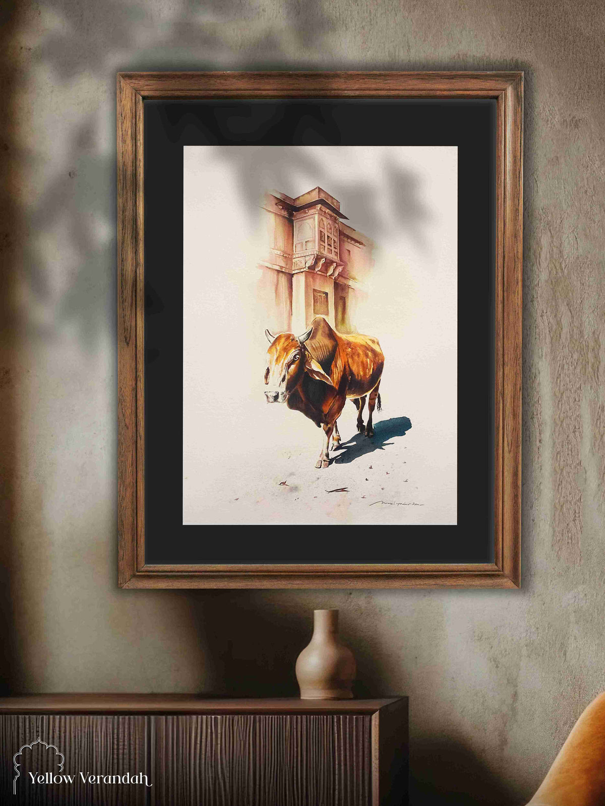 Limited Print Wall Frame - Village Series