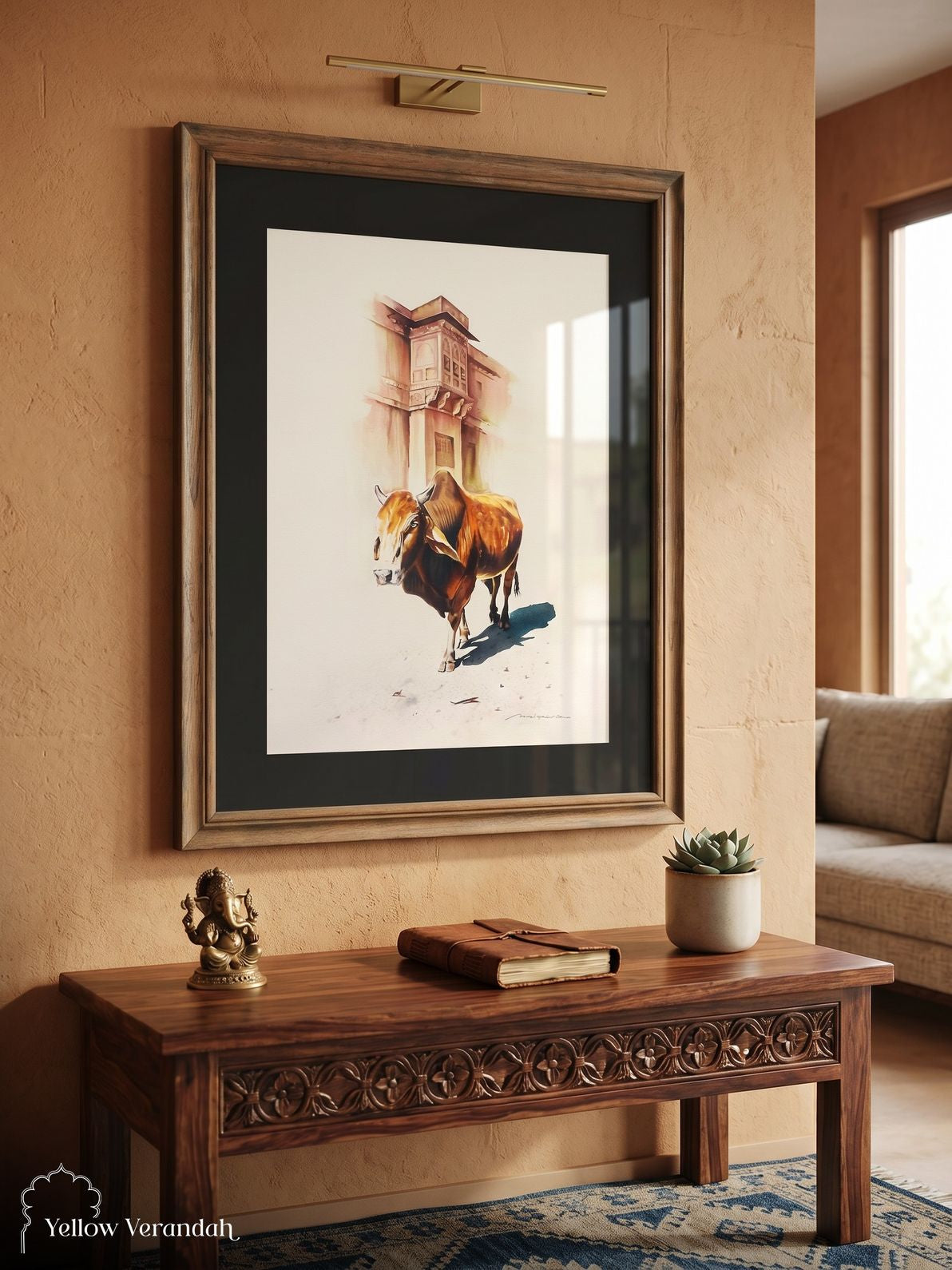 Limited Print Wall Frame - Village Series