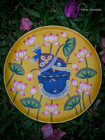 Pichwai Art on Plate