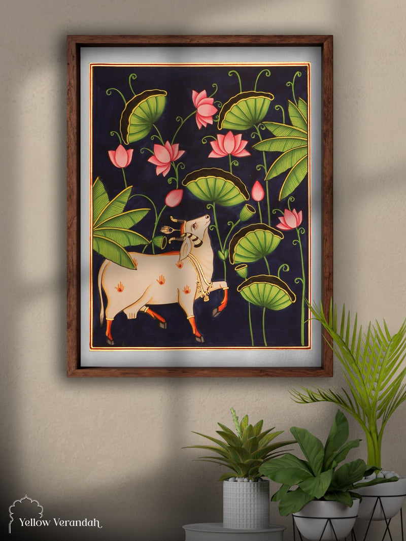 Pichwai Cow Original Painting 