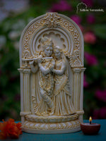 Radha Krishna Marble Sculpture 