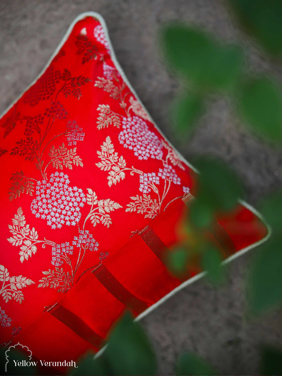 Rectangle Red PillowCover 