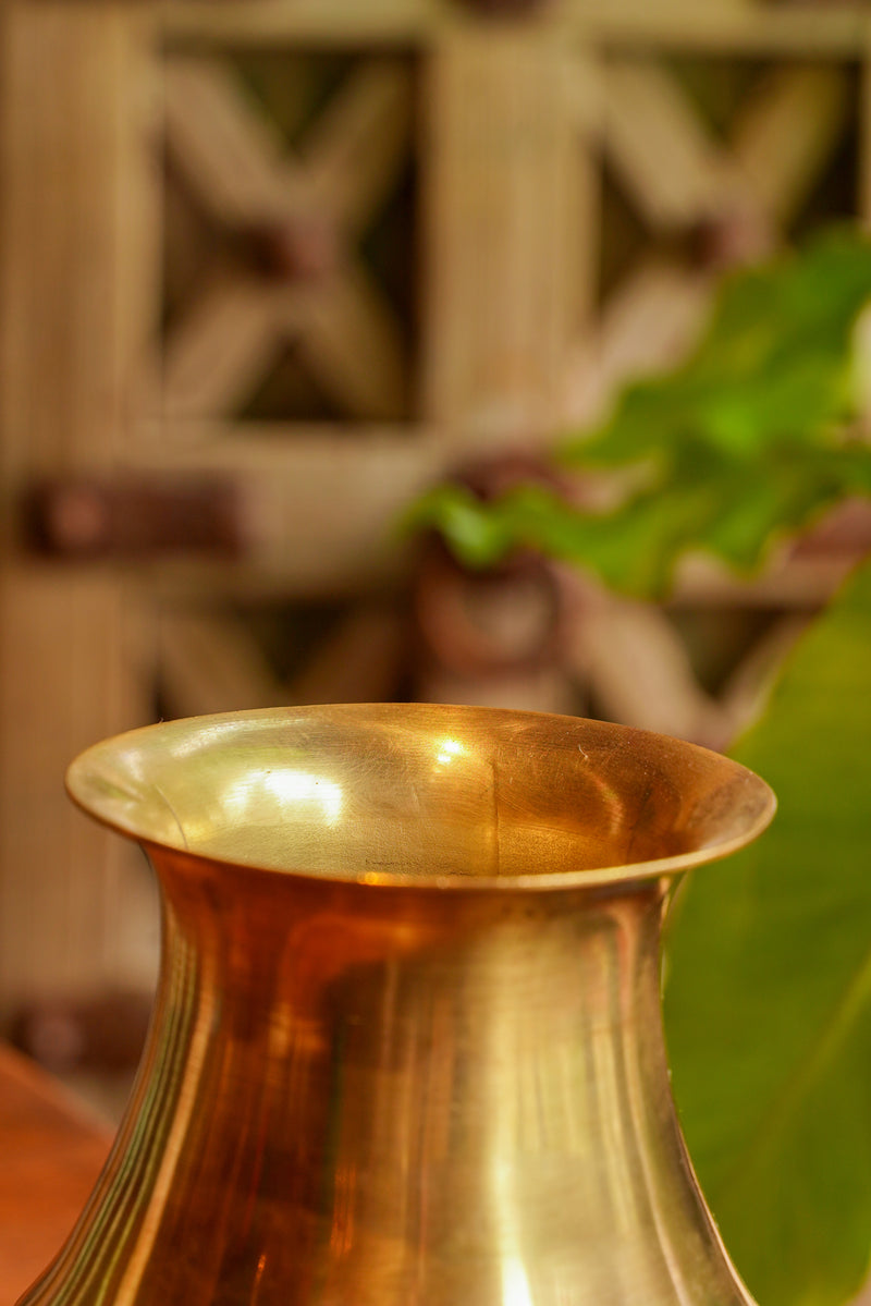 Vintage Brass Pot