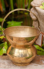 Vintage Brass Holy Water Pot