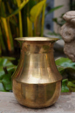 Vintage Brass Pot