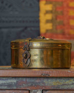 Vintage Brass Chapati Box