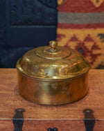 Vintage Brass Chapati Box