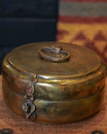 Vintage Brass Chapati Box