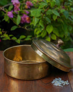 Vintage Brass Chapati Box