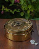 Vintage Brass Chapati Box