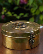 Vintage Brass Chapati Box