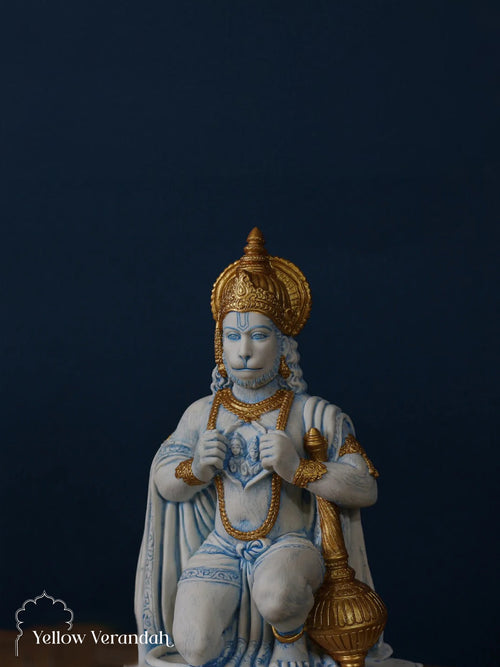 Shri Hanuman Marble Dust Statue 