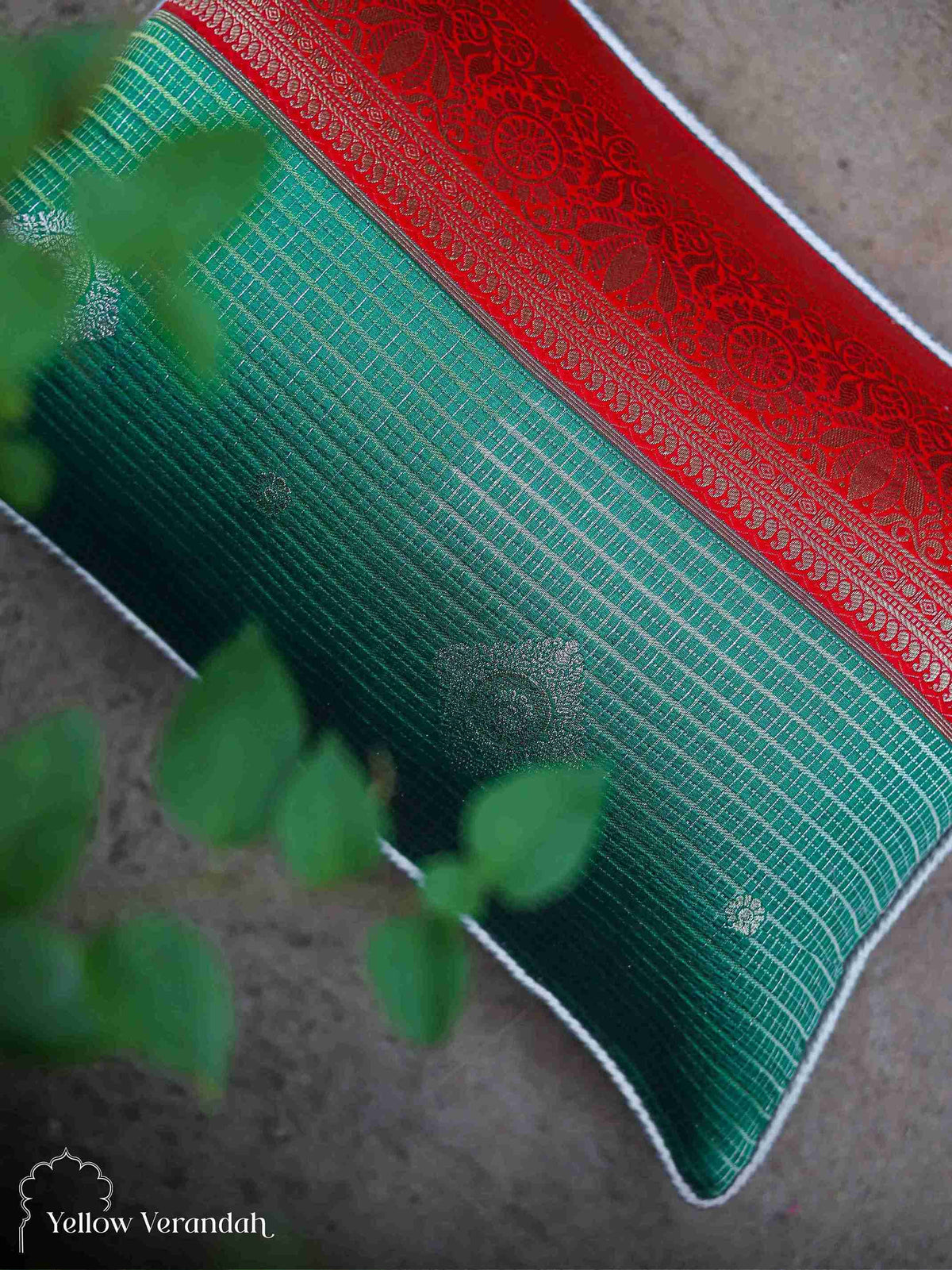 Silk Rectangle Cushion Cover 