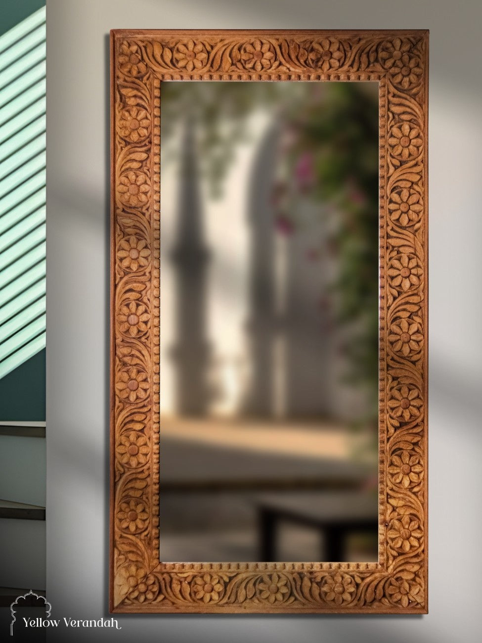 Wooden Carved Mirror Frame