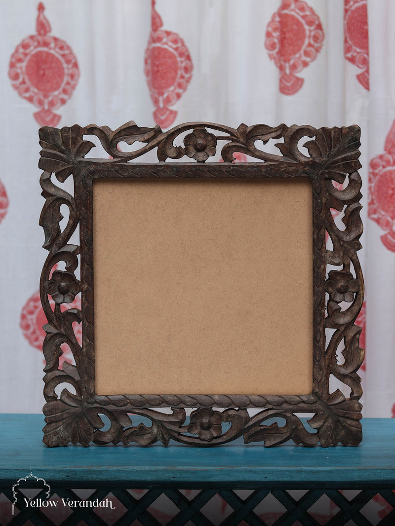 Victorian Wooden Mirror