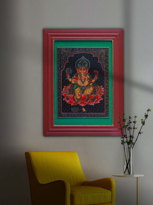 Wall Frame of Ganesha 