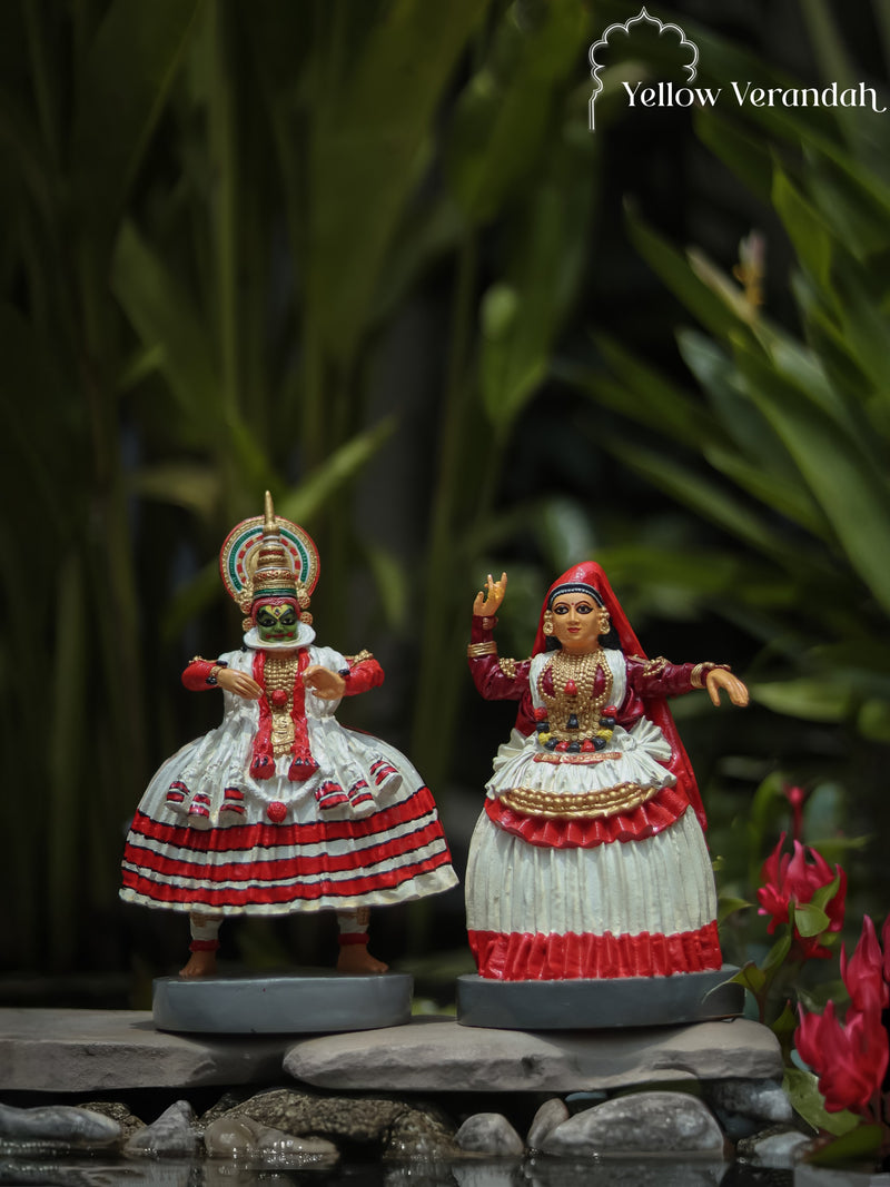 Kathakali Dancing Couple