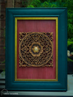 Wooden Carving on Wall Frame 