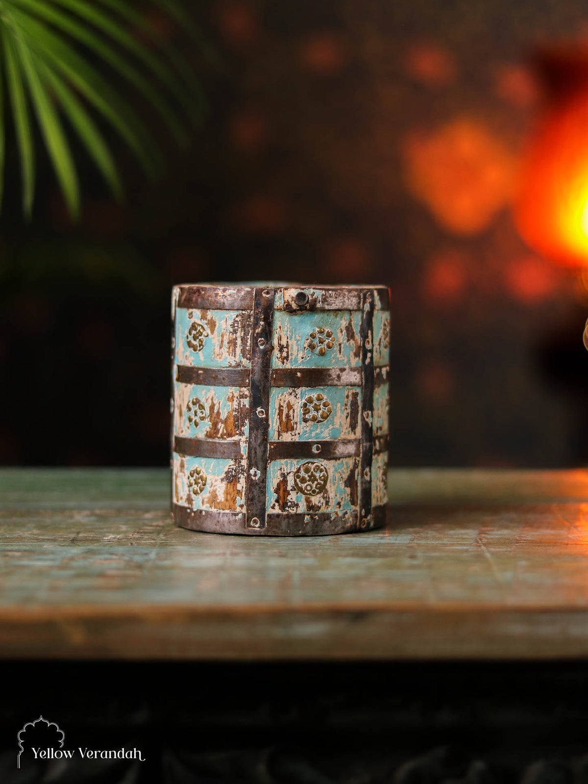 Wooden Pot for Decor 