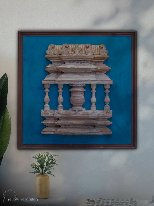 Wooden Temple Wall Frame 