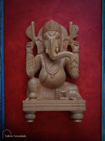 Wooden Wall Frame of Ganesha