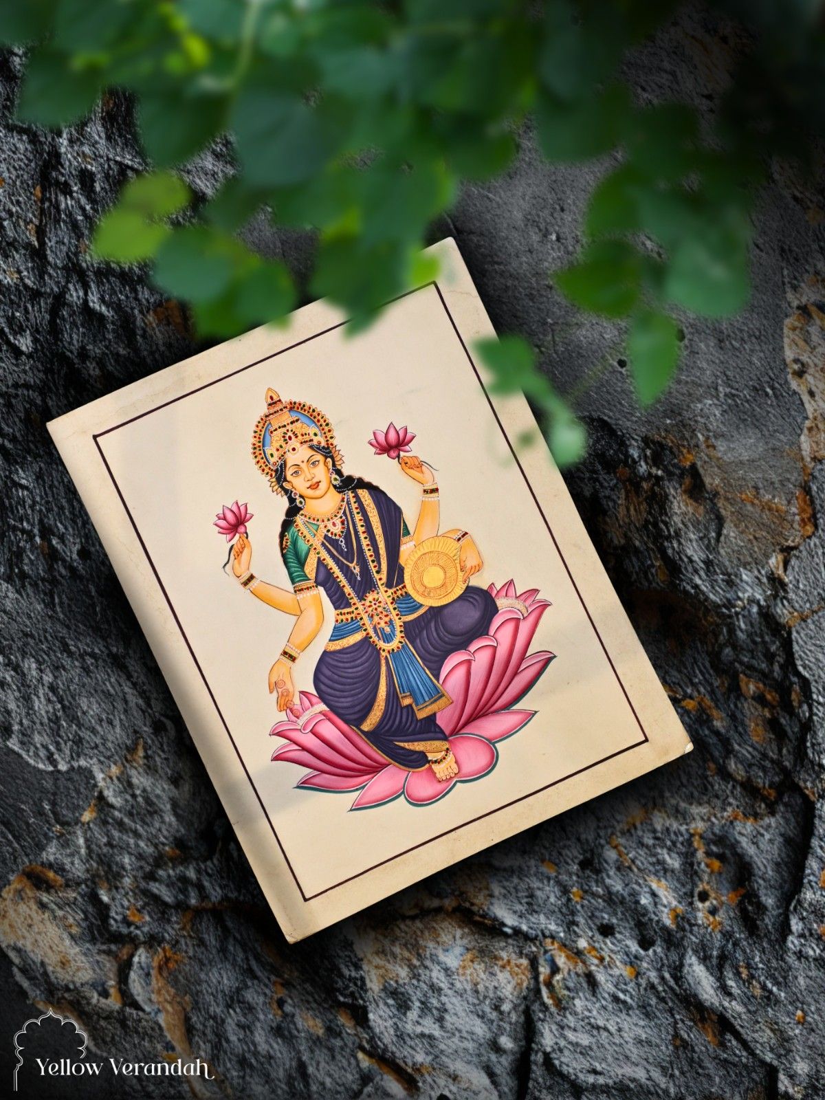 Laxmi Original Painting - Unframed