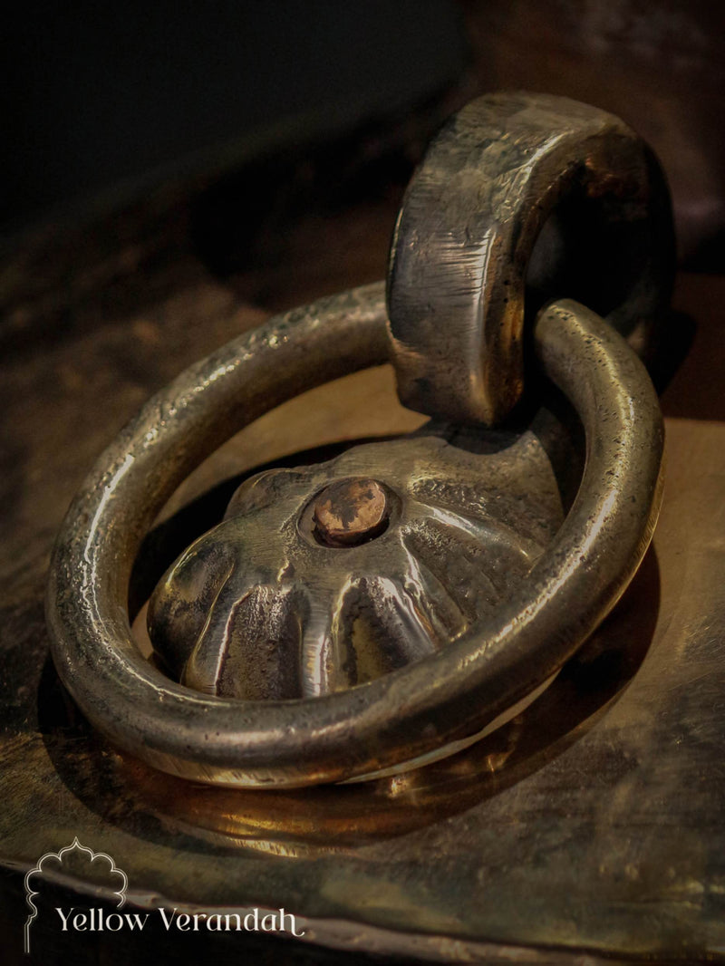 Vintage Brass Pot on Parrot Legs