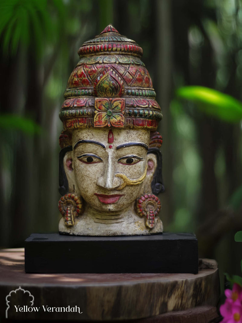 Wooden Sculpture - Lakshmi