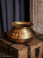 Vintage Brass Pot