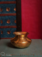 Vintage Brass Pot