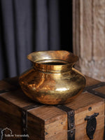 Vintage Brass Pot