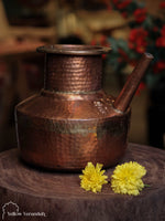 Vintage Copper Holy Water Pot