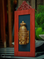 Wooden Hanuman Wall Frame