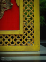 Wall Carving Frame - Brass Shiva