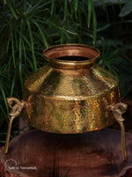 Vintage Brass Pot on Parrot Legs